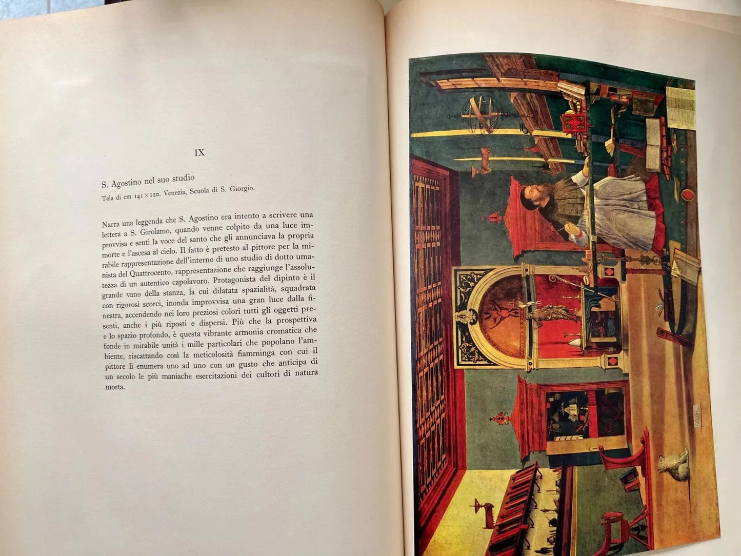 CARPACCIO DI ALESSANDRO CRUCIANI VALLARDI EDITORE 1963 VISMARA TERAPEUTICI