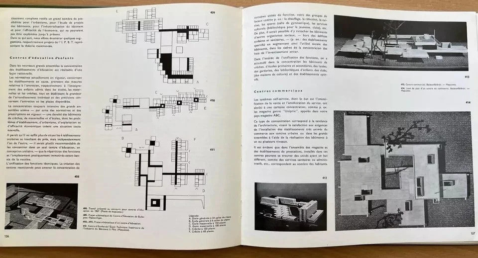 BUDAPEST INDUSTRIALISATION DU BATIMENT CONCEPTION DES PROJETS TECHNIQUES 1969