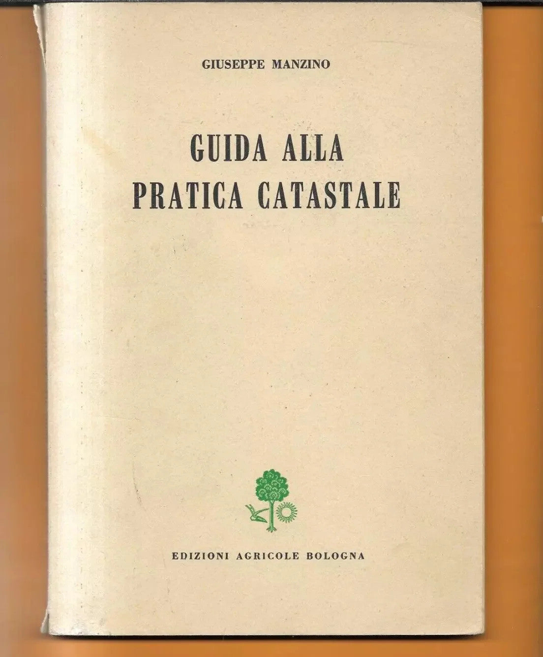 GUIDA ALLA PRATICA CATASTALE GIUSEPPE MANZINO EDIZIONI AGRICOLE BOLOGNA