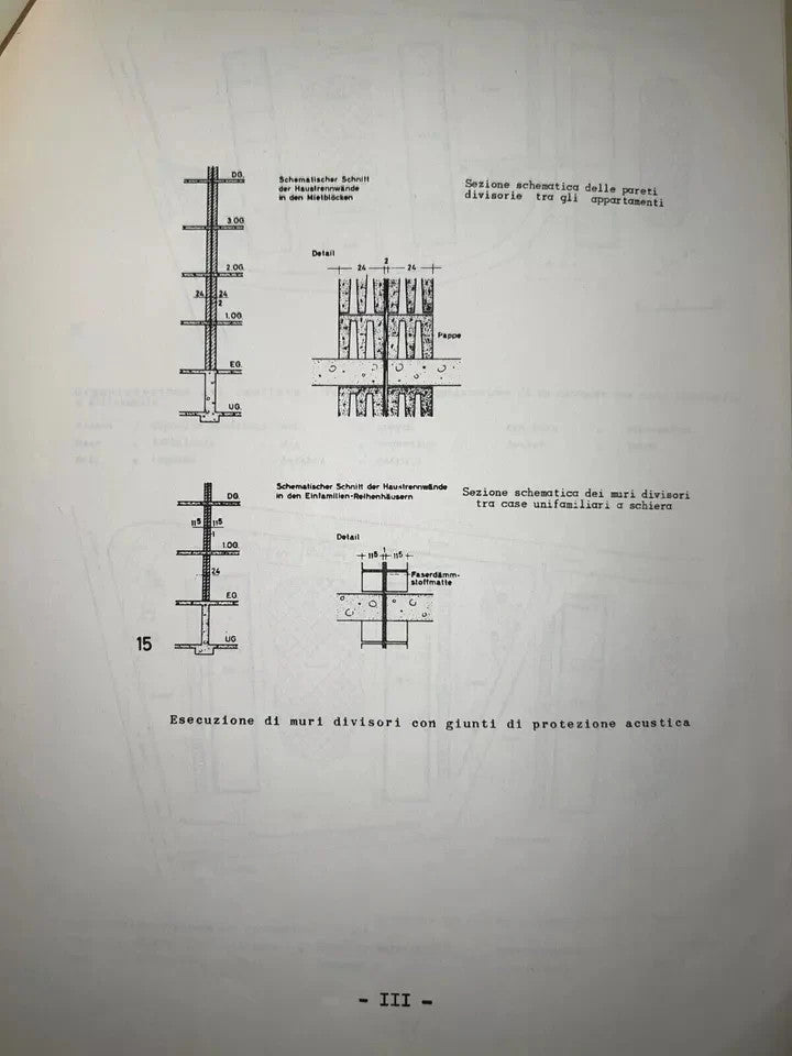 INGEGNERIA COSTRUZIONI SPERIMENTALI E COMPARATIVE 1956 MINISTERO LAVORI PUBBLICI