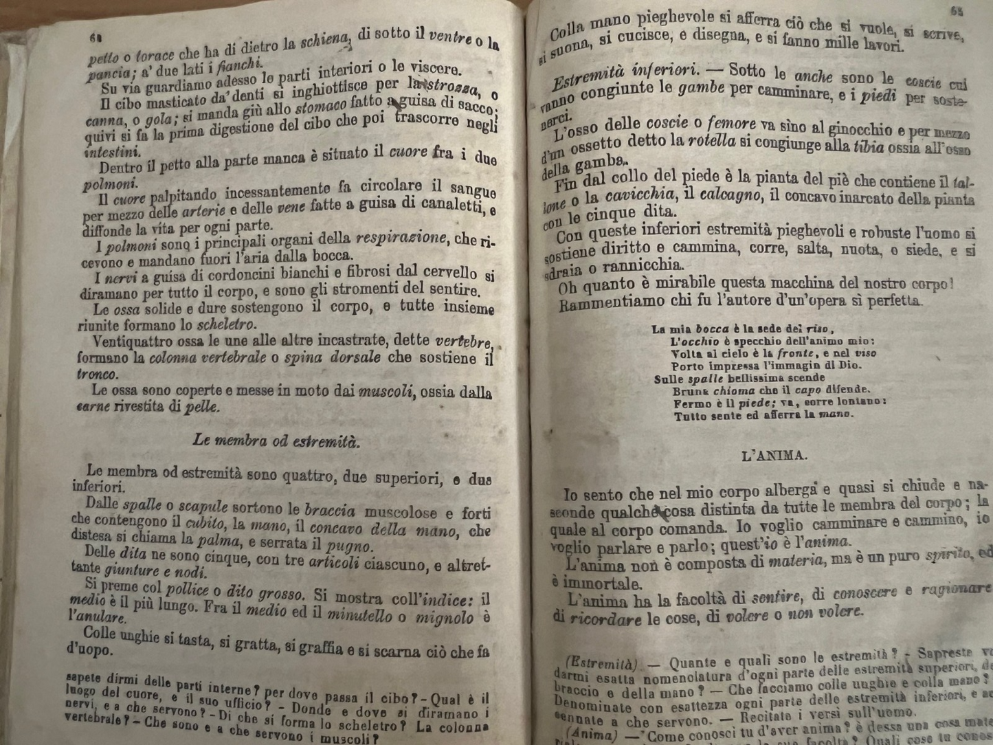 IL SECONDO LIBRO DEI FANCIULLETTI OSSIA LETTURE GRADUATE A. PARATO 1871