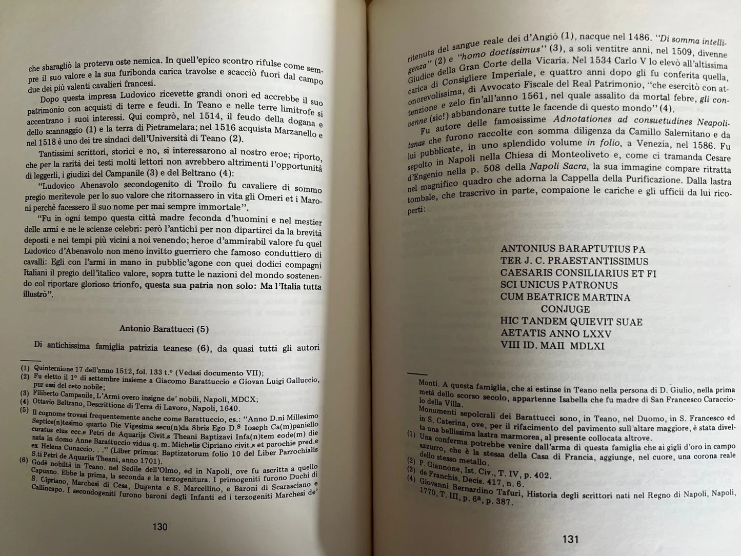 TEANO di Claudio Cipriano, 1982, Tipo Lito Saccone STORIA LOCALE, ARCHEOLOGIA