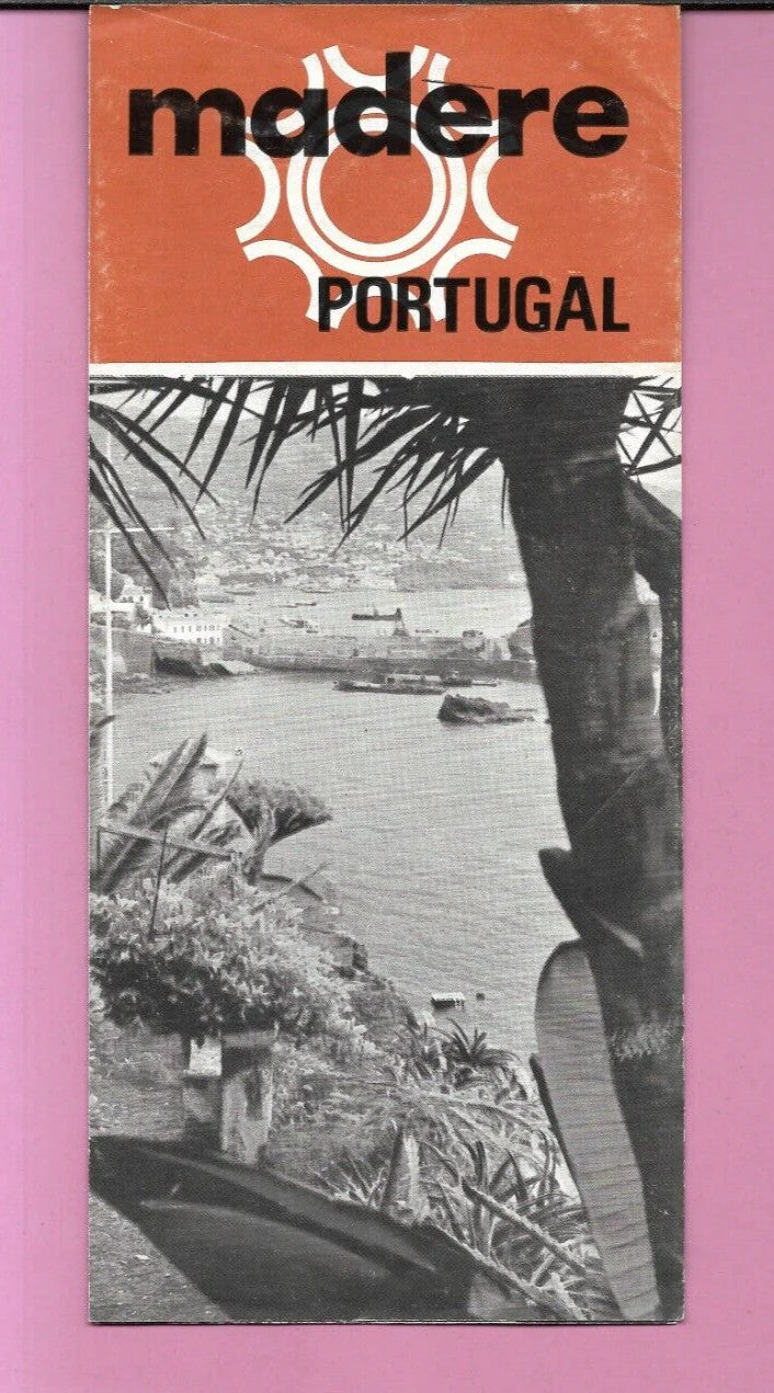 1963 BROCHURE TURISTICA MADERE PORTUGAL , FOTO ILLUSTRAZIONI