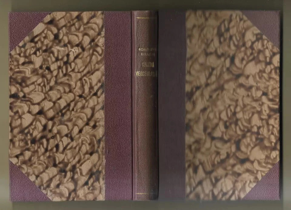NOZIONI DI CHIMICA MERCEOLOGICA ROMEGIALLI - RIMATORI PARAVIA 1925 COP. RIGIDA