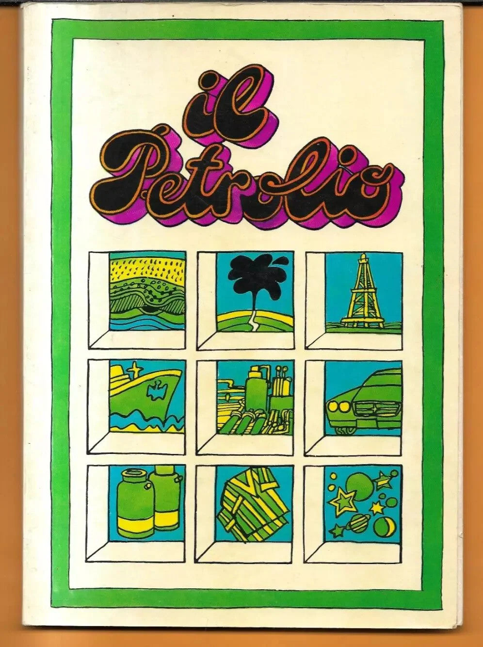 BP BRITISH PETROLEUM IL PETROLIO 1969 ILLUSTRATO BALLESTA E GOZZINI PUBBLICITA'