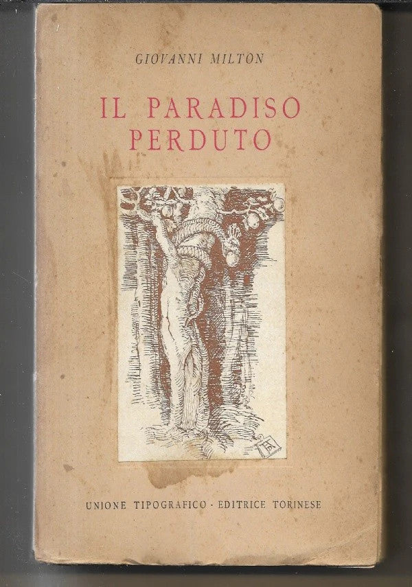 IL PARADISO PERDUTO di Giovanni Milton, 1950, Utet interno a fogli chiusi