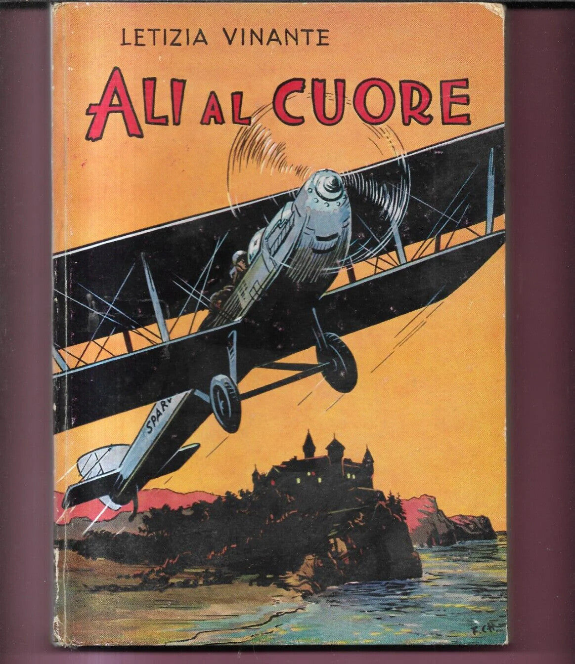 LETIZIA VINANTE ALI AL CUORE 1966 AUTOGRAFATO SCUOLA GRAFICA ARTIGIANELLI TRENTO