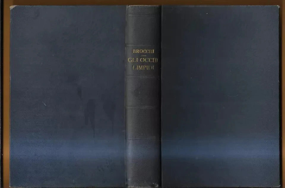 VIRGILIO BROCCHI GLI OCCHI LIMPIDI MONDADORI 1930 RILEGATO