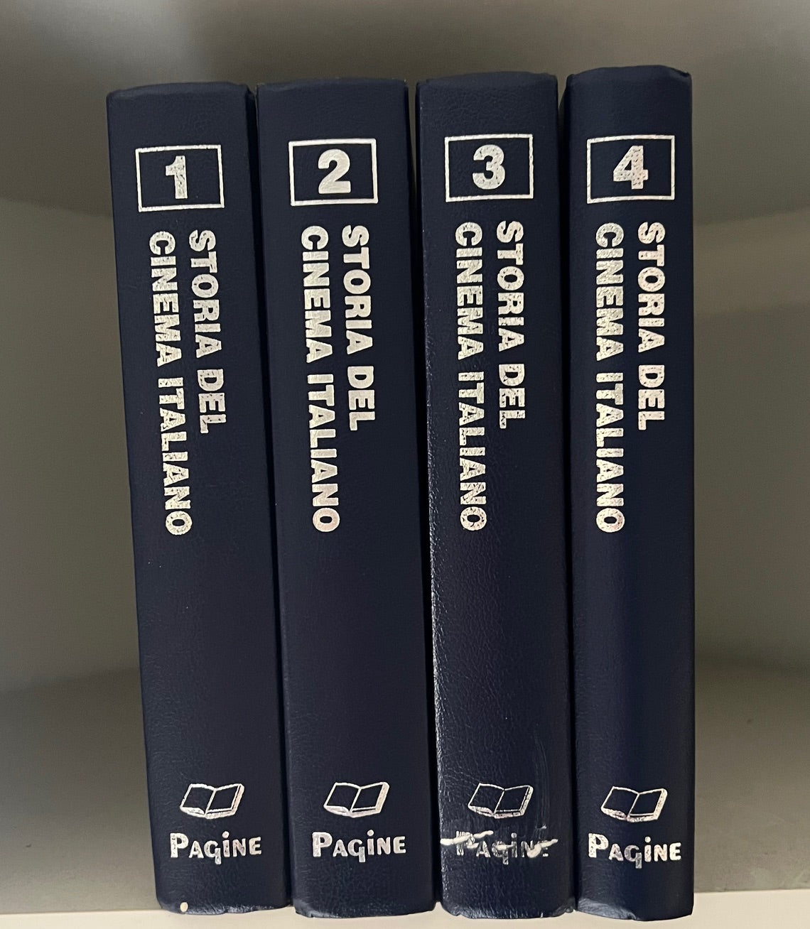 BRUNETTA Gian Piero Storia del Cinema Italiano 4 vol. ( completa ) 2002 Editrice Pagine
