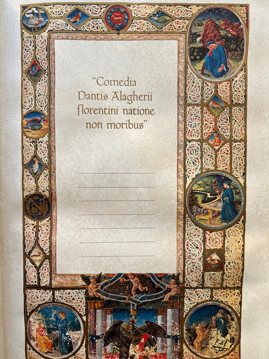 La Divina Commedia di Dante Alighieri – Edizioni Paoline (1982) – Riproduzione dal Manoscritto Urbinate Latino 365