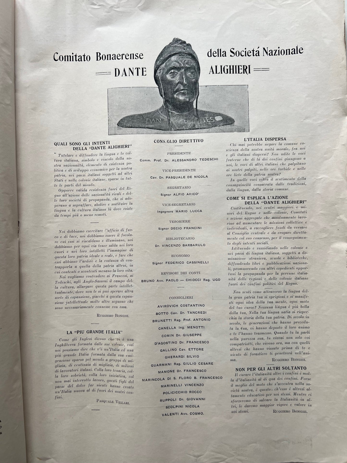 1912 Guerra di Libia - Rivista storica "La Tripolitania" Ilustrato - Documento originale raro con 1 carta sciolta