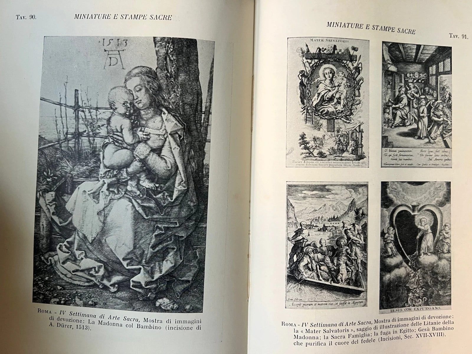 1937 CITTA' DEL VATICANO ARTE SACRA PER IL CLERO PONTIFICIA COMMISSIONE CENTRALE
