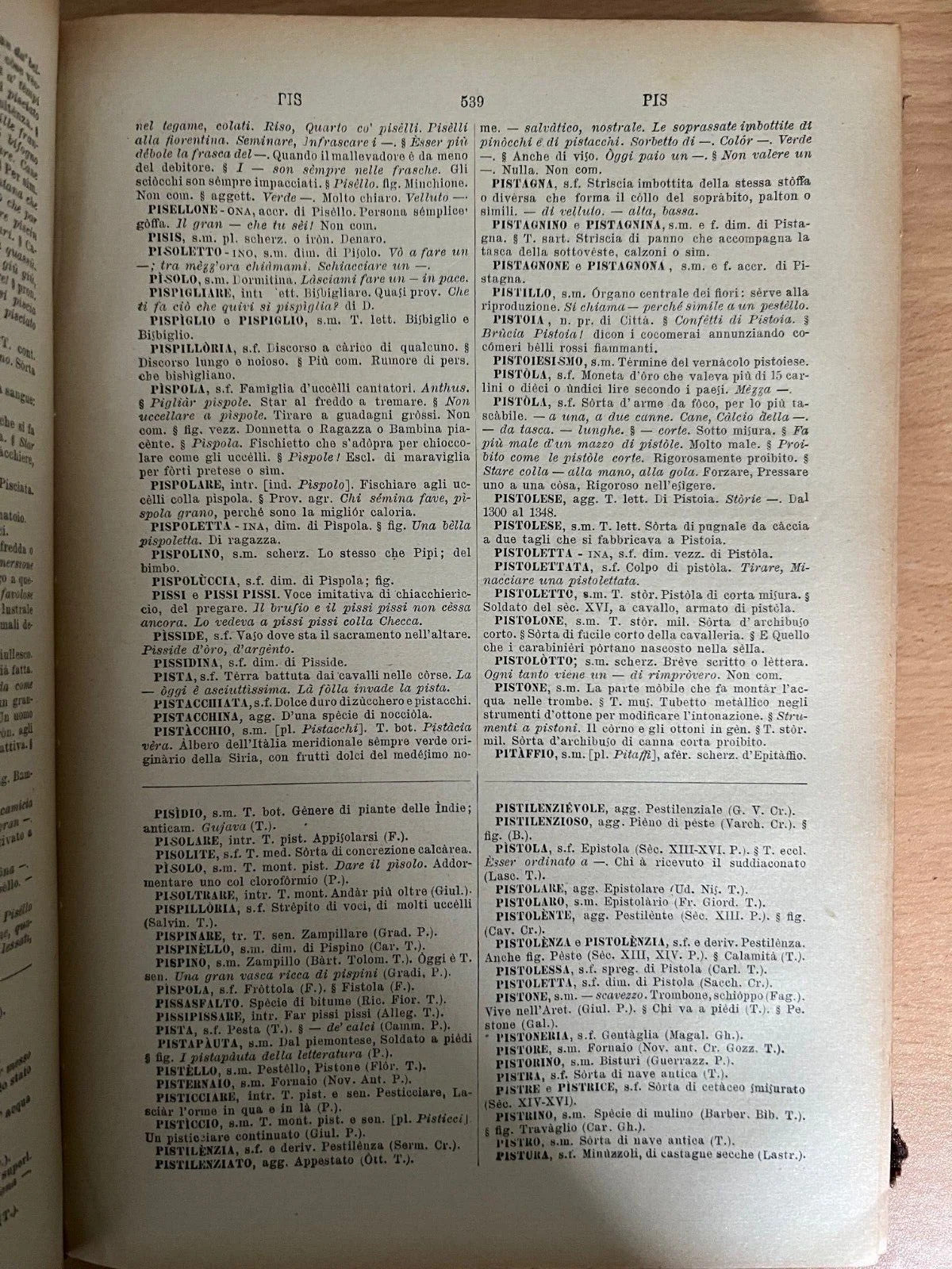 1931 PETROCCHI NOVO DIZIONARIO UNIVERSALE DELLA LINGUA ITALIANA 2 VOLUMI TREVES