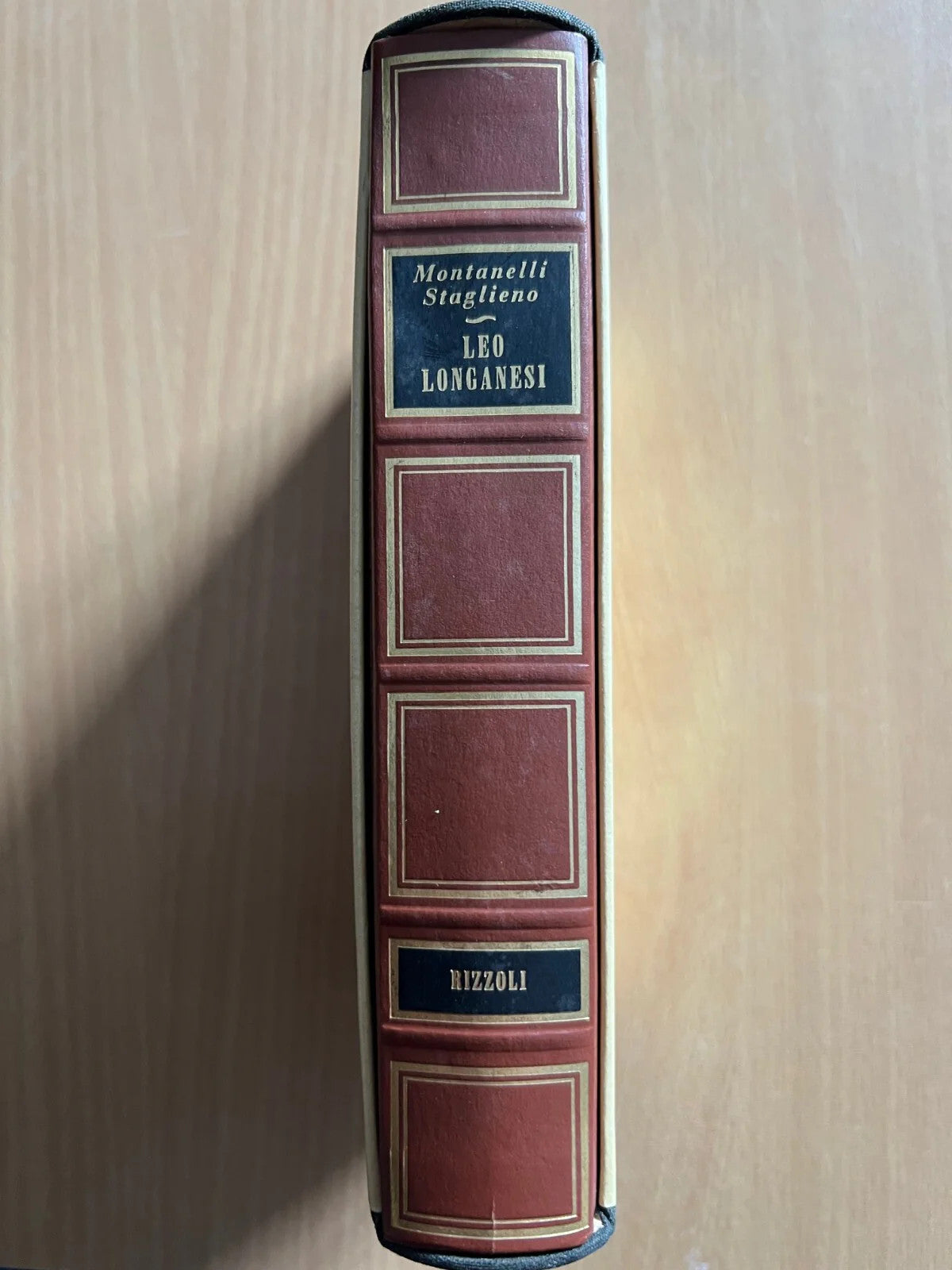 MONTANELLI - STAGLIENO , LEO LONGANESI RIZZOLI PRIMA EDIZIONE 1984 CON COFANETTO