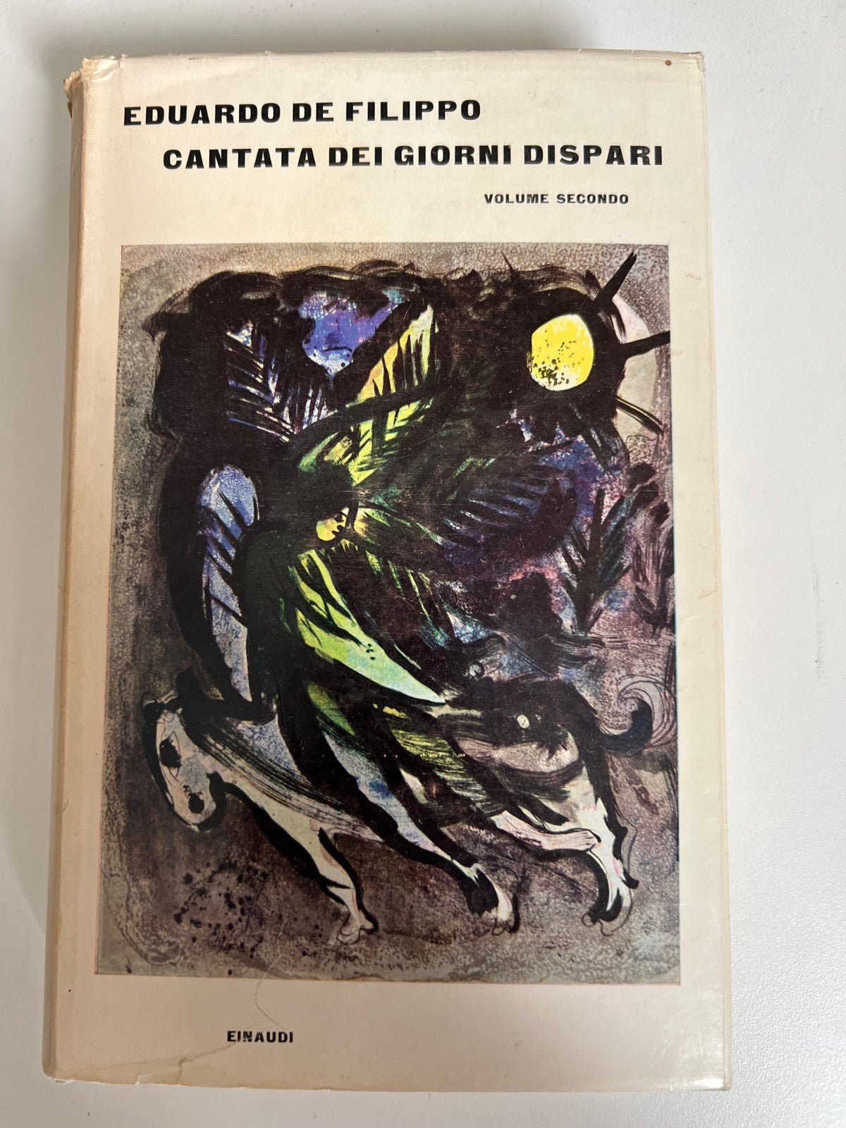 EDUARDO DE FILIPPO CANTATA DEI GIORNI DISPARI VOL. 2 EINAUDI 1963
