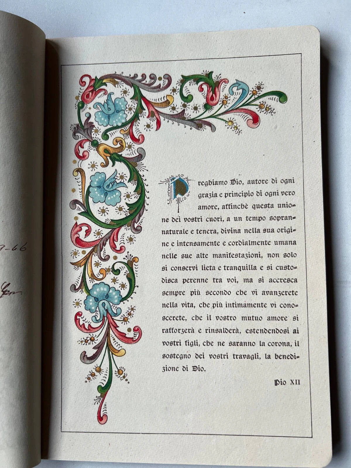 L'Armonia della Vita libro famiglia illustrato Bambini Santi 1947 Editr. Ancora
