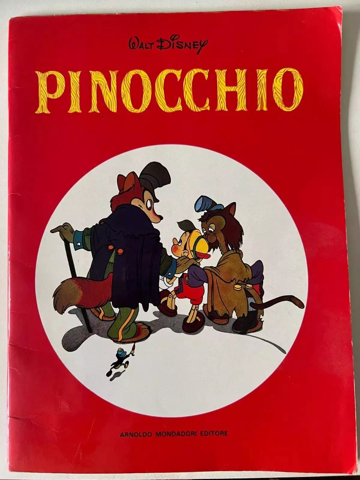 WALT DISNEY PINOCCHIO MONDADORI 1979 GLI ALBI D'ORO