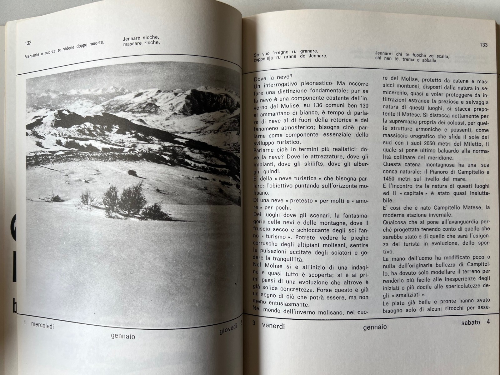 ALMANACCO DEL MOLISE 1969 NOCERA EDITORE ILLUSTRATO