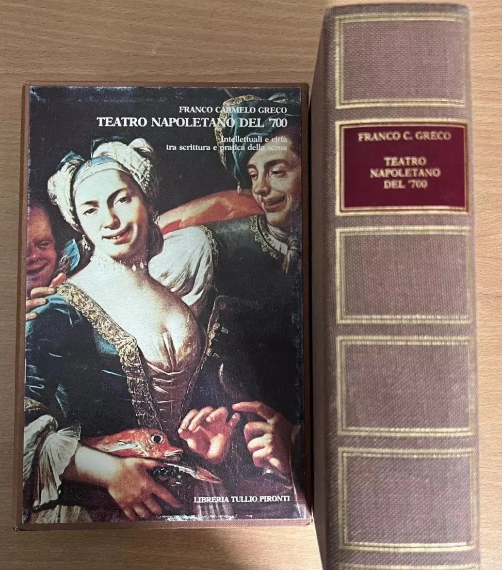 Franco C. Greco Teatro Napoletano del '700 Pironti editore 1981 con cofanetto