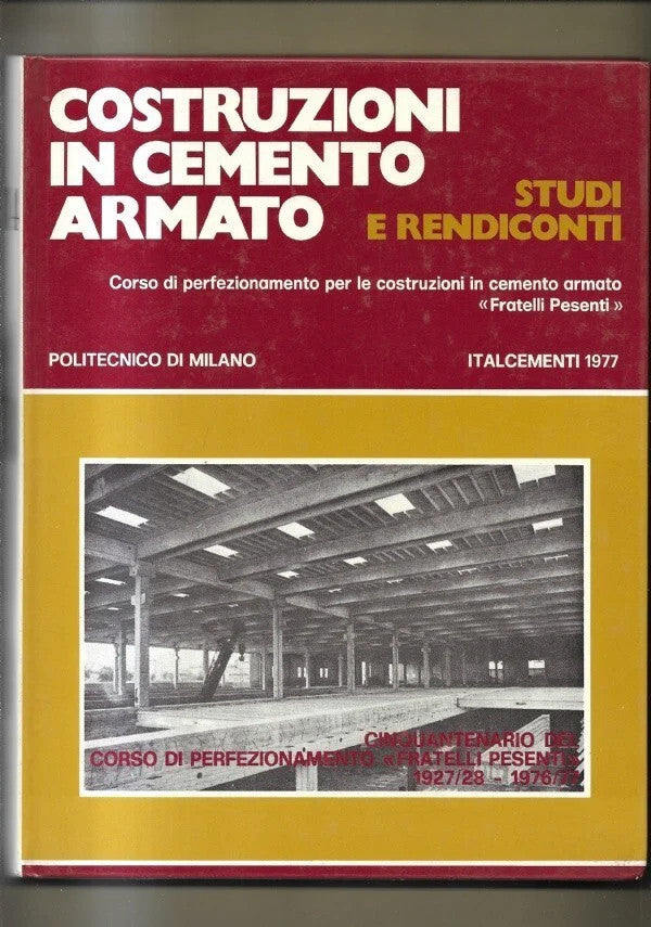 COSTRUZIONI IN CEMENTO ARMATO VOL. 14 Dei Poli, Franciosi, Gavarini, Cedolin