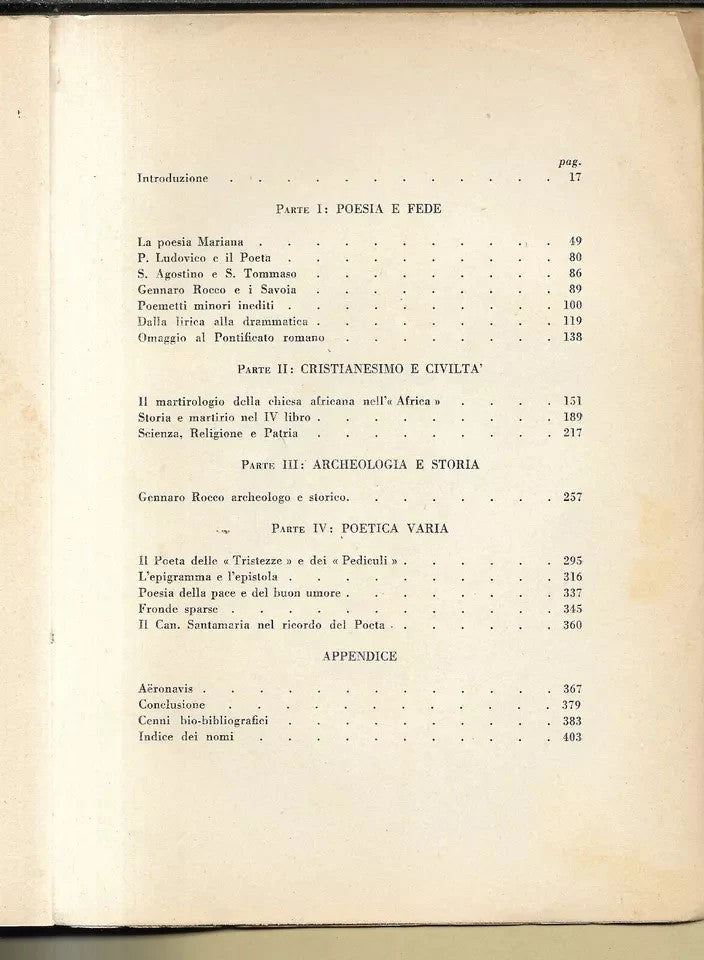 GENNARO ASPRENO ROCCO IL VIRGILIO CRISTIANO G. CAPASSO 1956