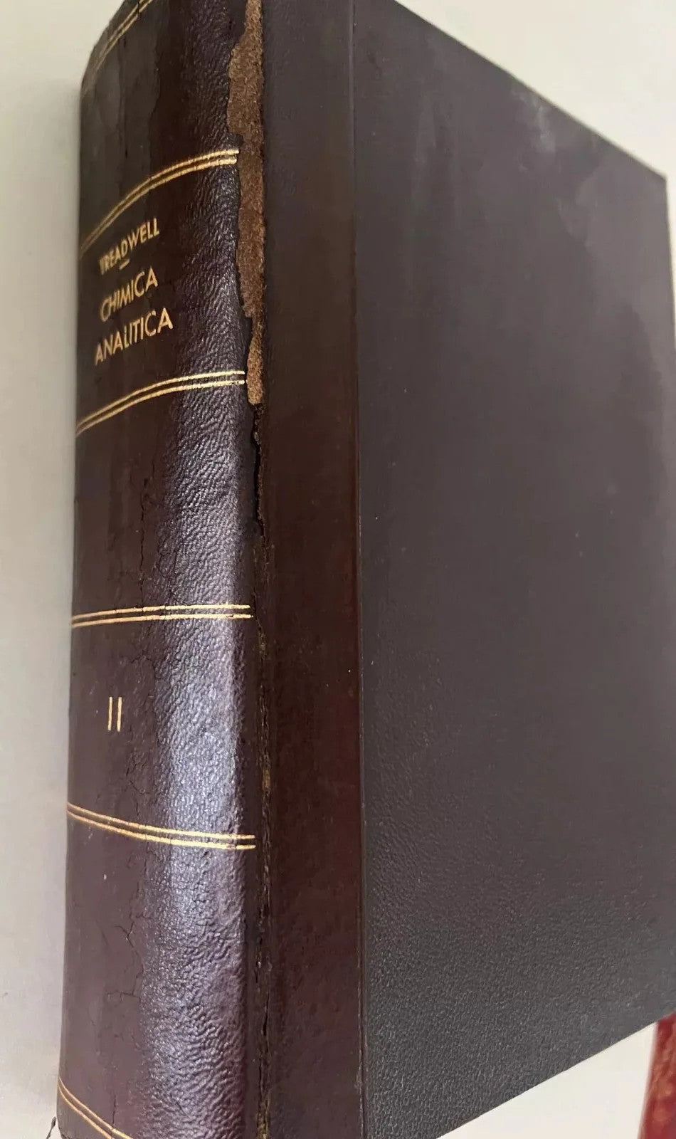 TREADWELL TRATTATO DI CHIMICA ANALITICA VOL. II ANALISI QUANTITATIVA 1924 VALLAR