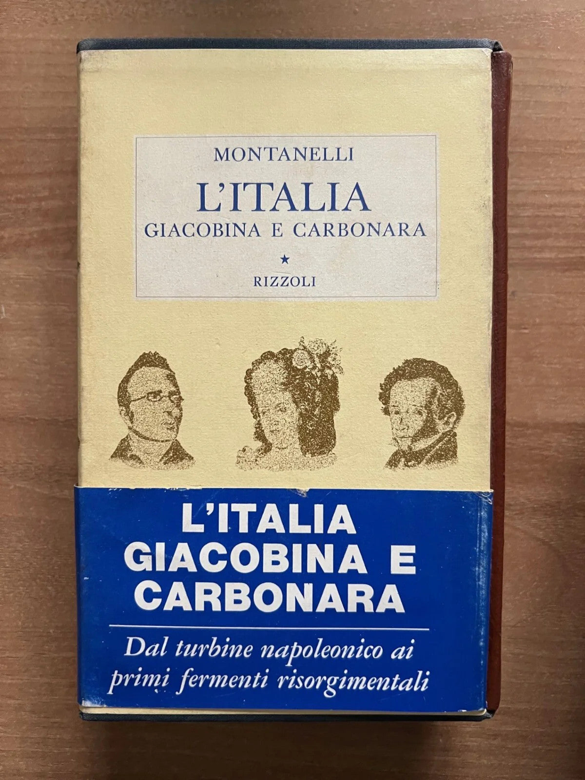 Indro Montanelli L'Italia giacobina e Carbonara Ed. Rizzoli 1971 con cofanetto