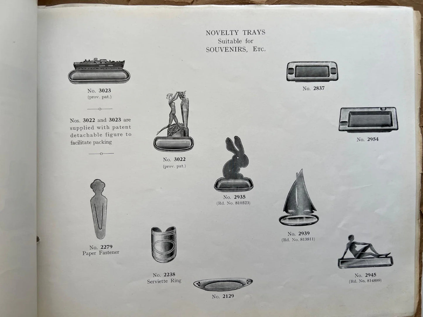 Catalog: Tea Sets, Cigarettes Cases, Brush-Ware, Pierced Goods Birmingham