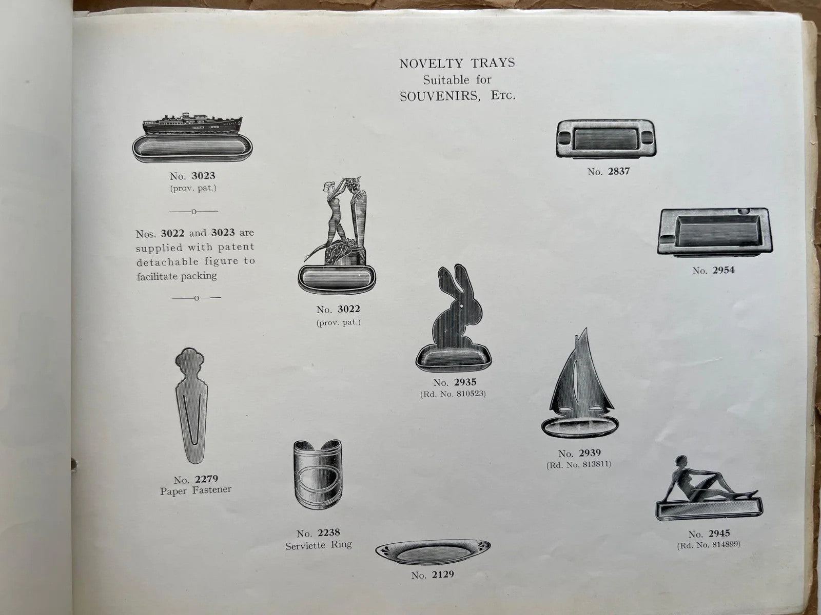 Catalog: Tea Sets, Cigarettes Cases, Brush-Ware, Pierced Goods Birmingham