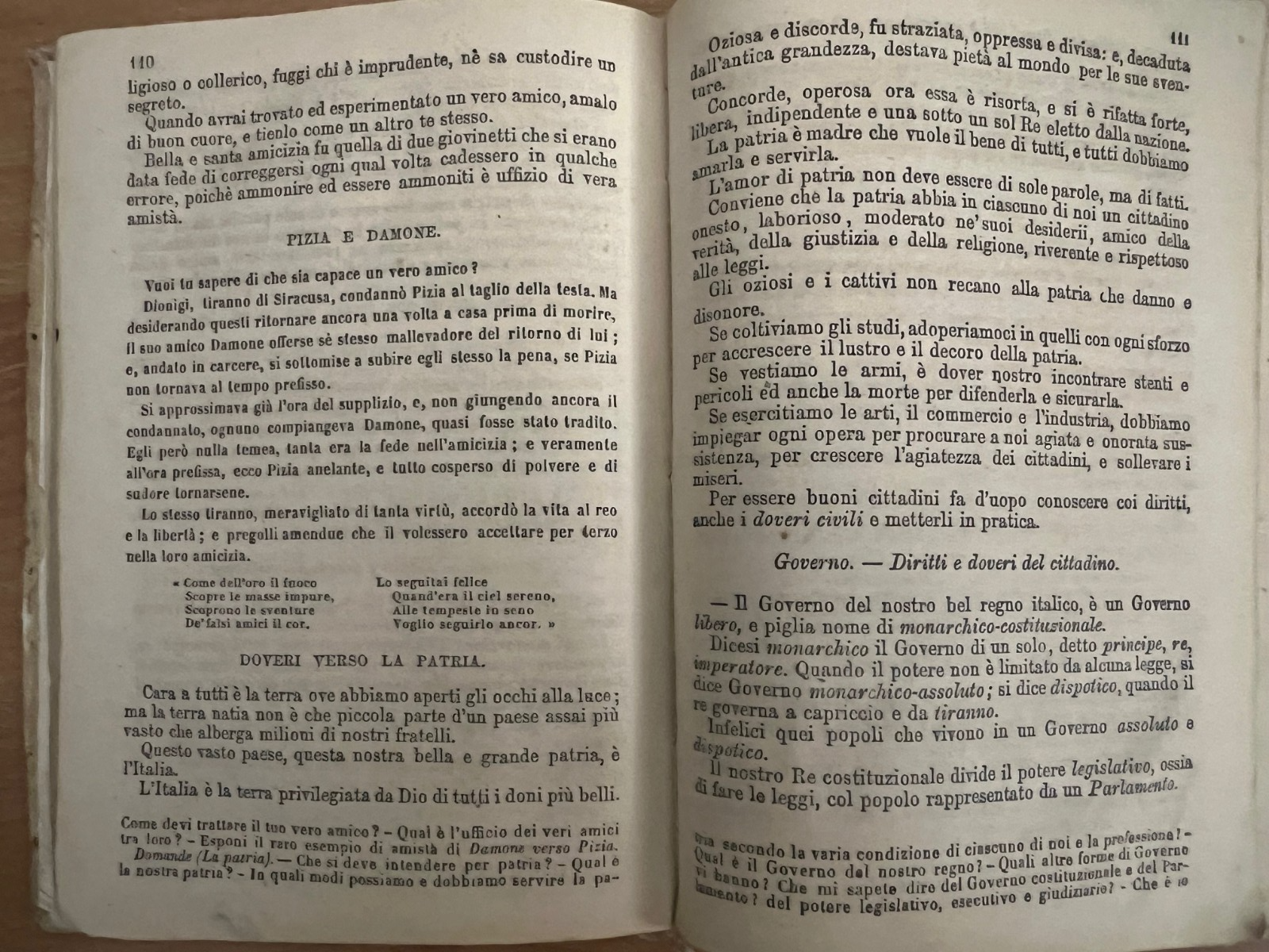 IL SECONDO LIBRO DEI FANCIULLETTI OSSIA LETTURE GRADUATE A. PARATO 1871