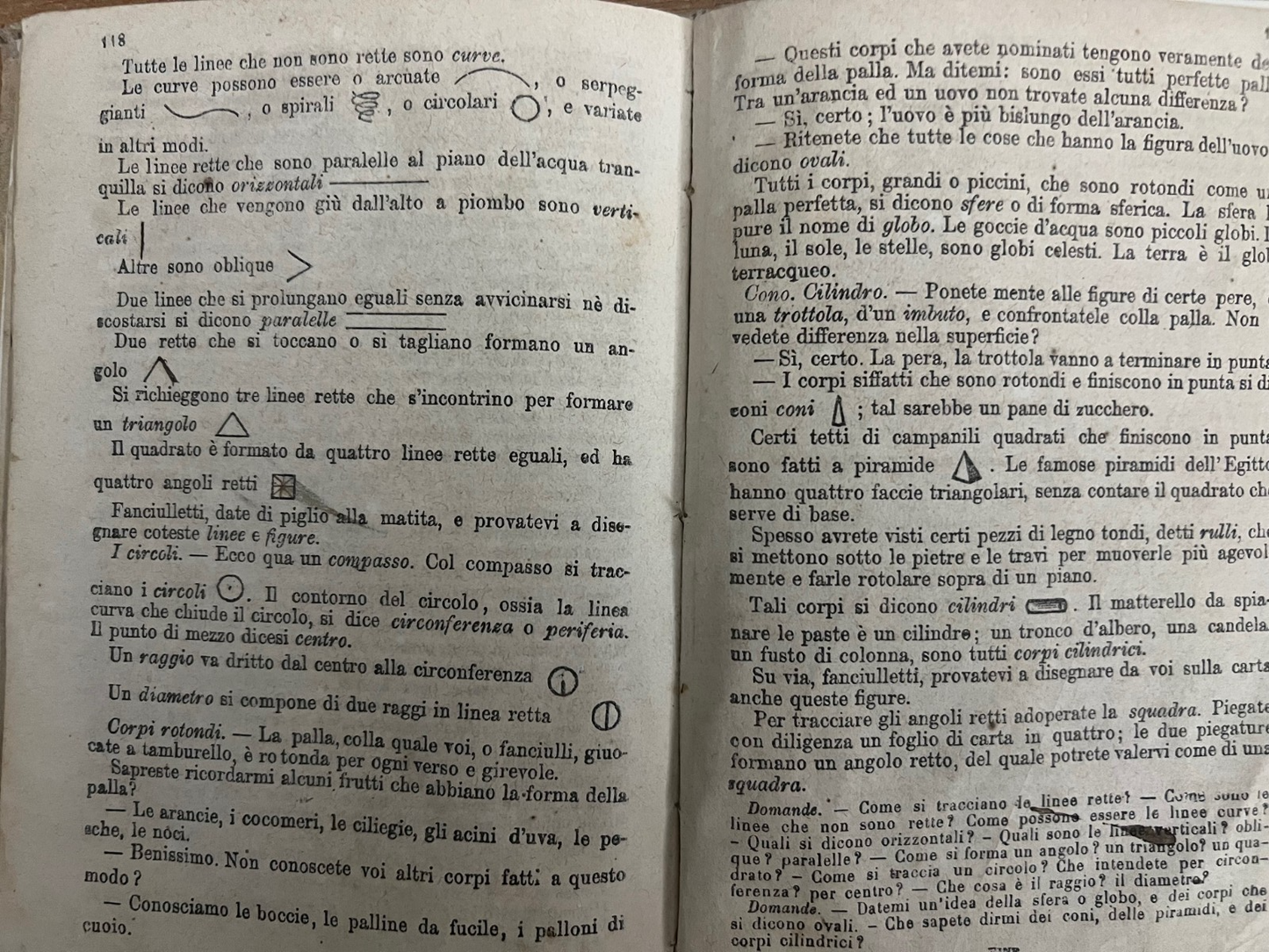 IL SECONDO LIBRO DEI FANCIULLETTI OSSIA LETTURE GRADUATE A. PARATO 1871