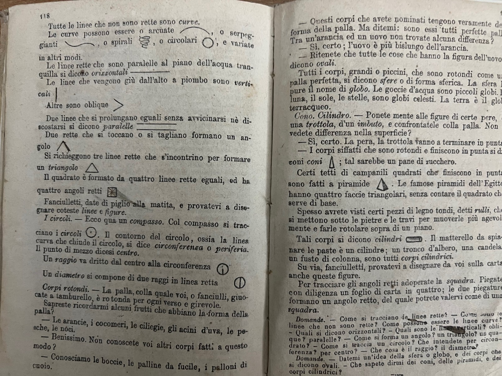 IL SECONDO LIBRO DEI FANCIULLETTI OSSIA LETTURE GRADUATE A. PARATO 1871