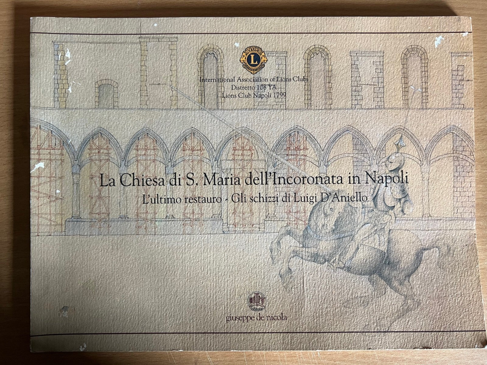 Raro La Chiesa di S. Maria dell'Incoronata in Napoli Restauro Luigi D'Aniello