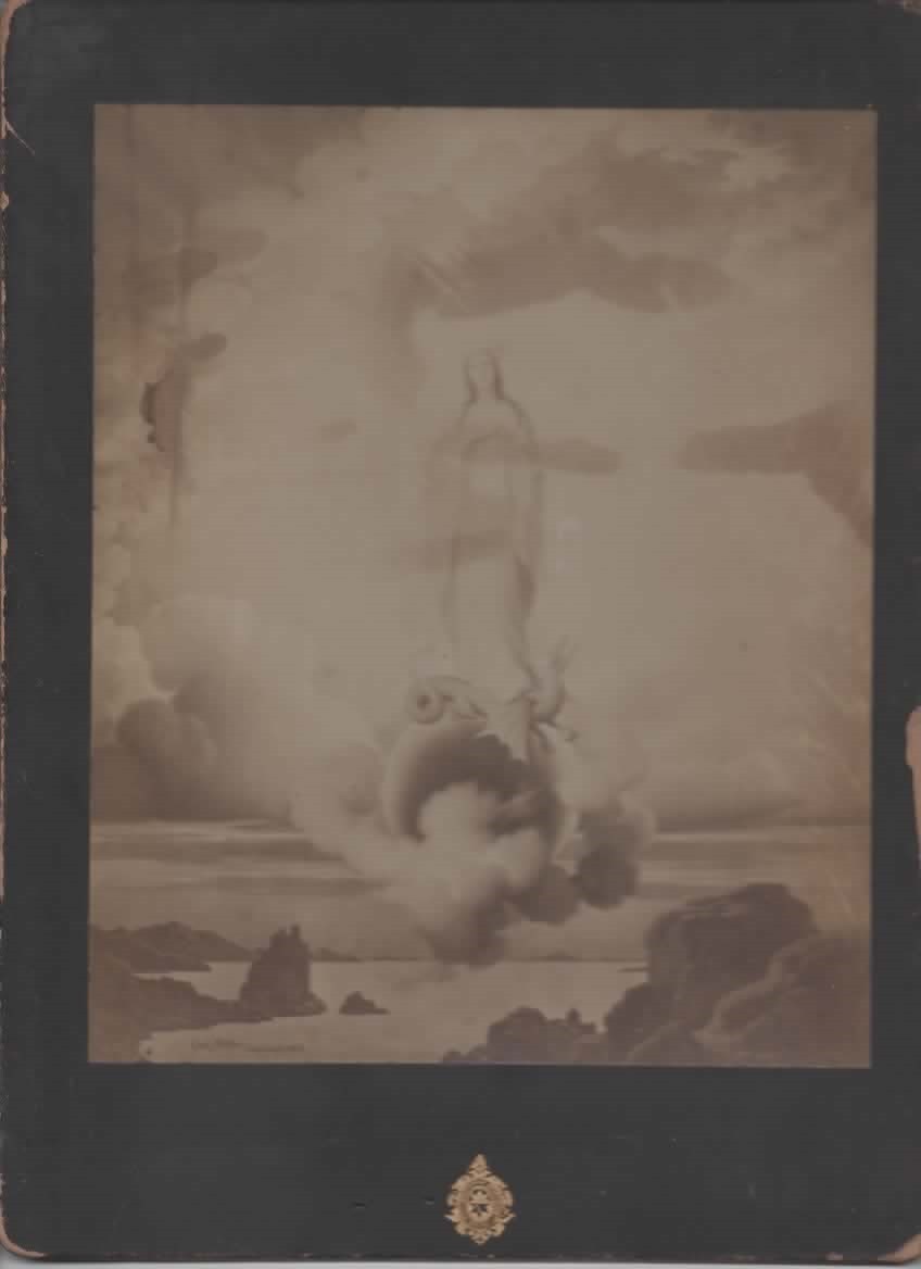Photograph. Gesellschaft Berlin 1897 C. Muller L'Immacolata Concezione albumina
