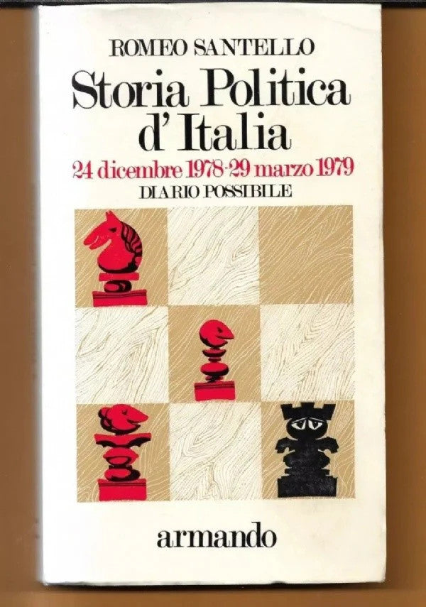 STORIA POLITICA D’ITALIA 24 DICEMBRE 1978 - 29 MARZO 1979 R. SANTELLO 1976