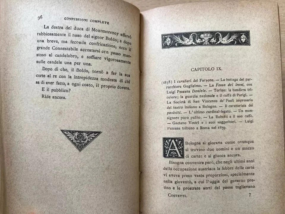 CONFESSIONI DI UN AUTORE DRAMMATICO UNITO A I ROSELLANA O L’AMORE CHE DURA 1881
