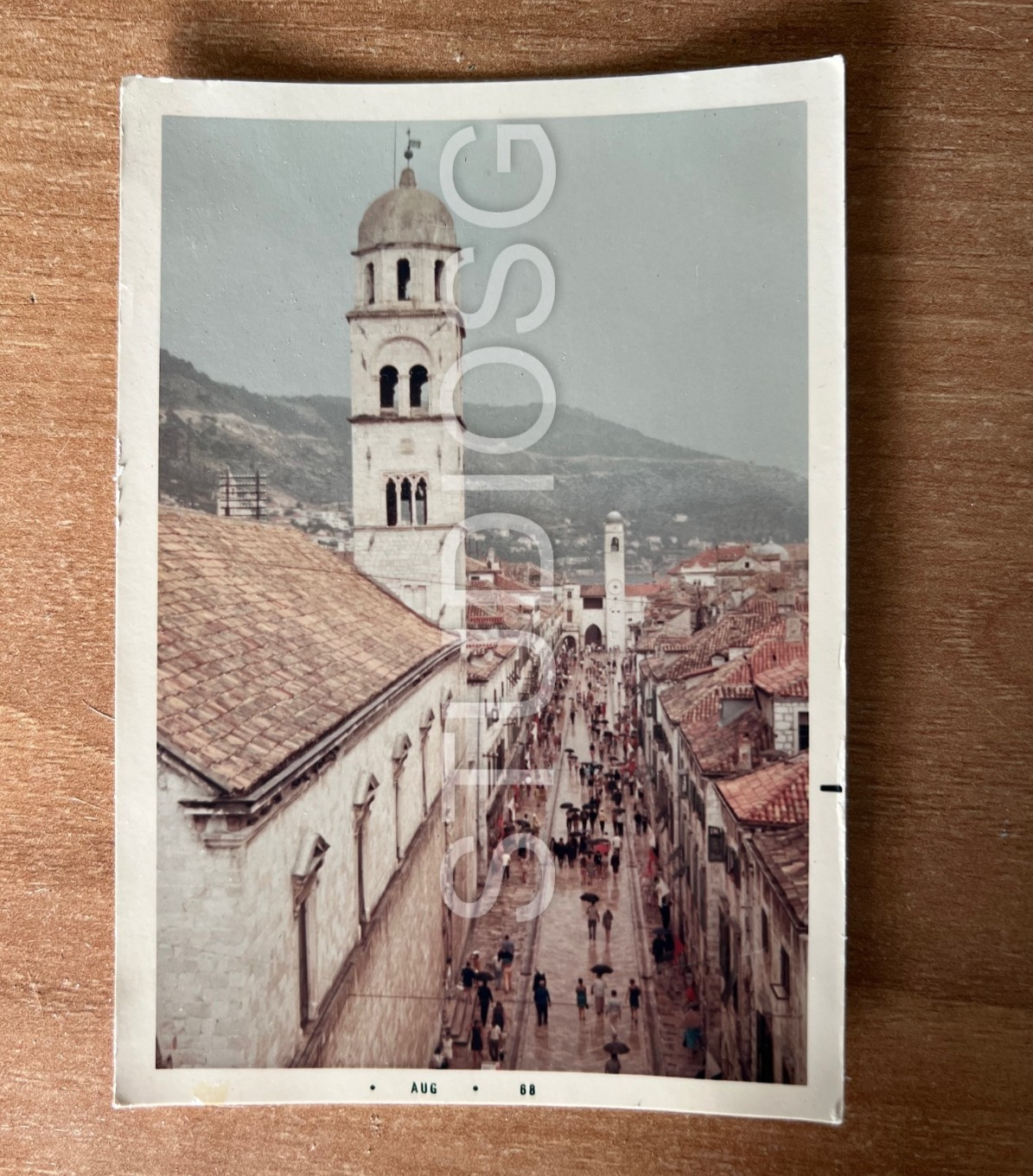 DUBROVNIK 1968 3 VECCHIE FOTO KODACOLOR JUGOSLAVIA , CROATIA