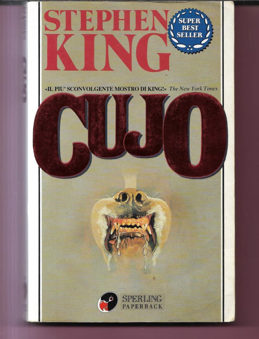 STEPHEN KING CUJO 1994 SPERLING PAPERBACK