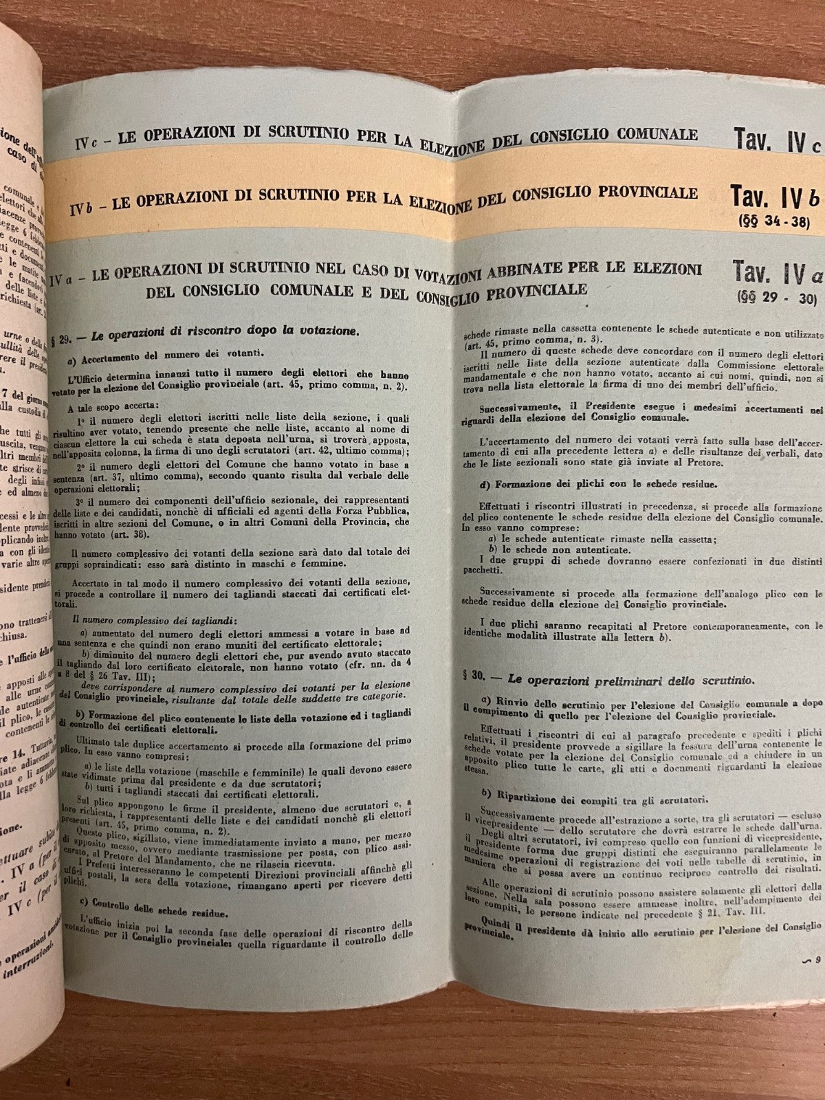 1952 ELEZIONI AMMINISTRATIVE MINISTERO DELL'INTERNO 2 OPUSCOLI ISTRUZIONI ELETT