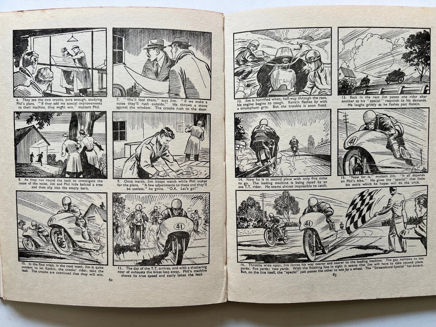 COLLINS BOYS' ANNUAL 1955 ILUSTRATO FUMETTI