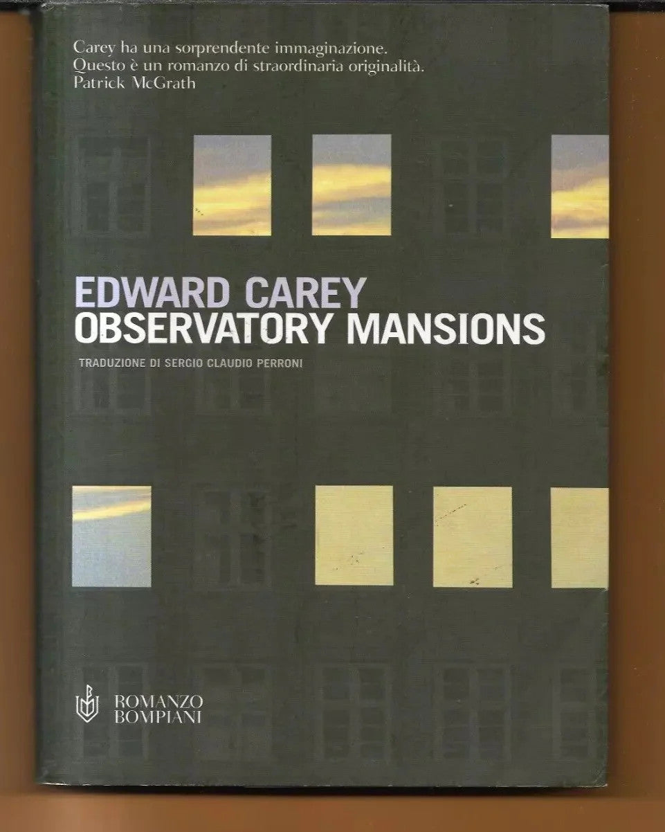 EDWARD CAREY OBSERVATORY MANSIONS BOMPIANI 2003 PRIMA EDIZIONE