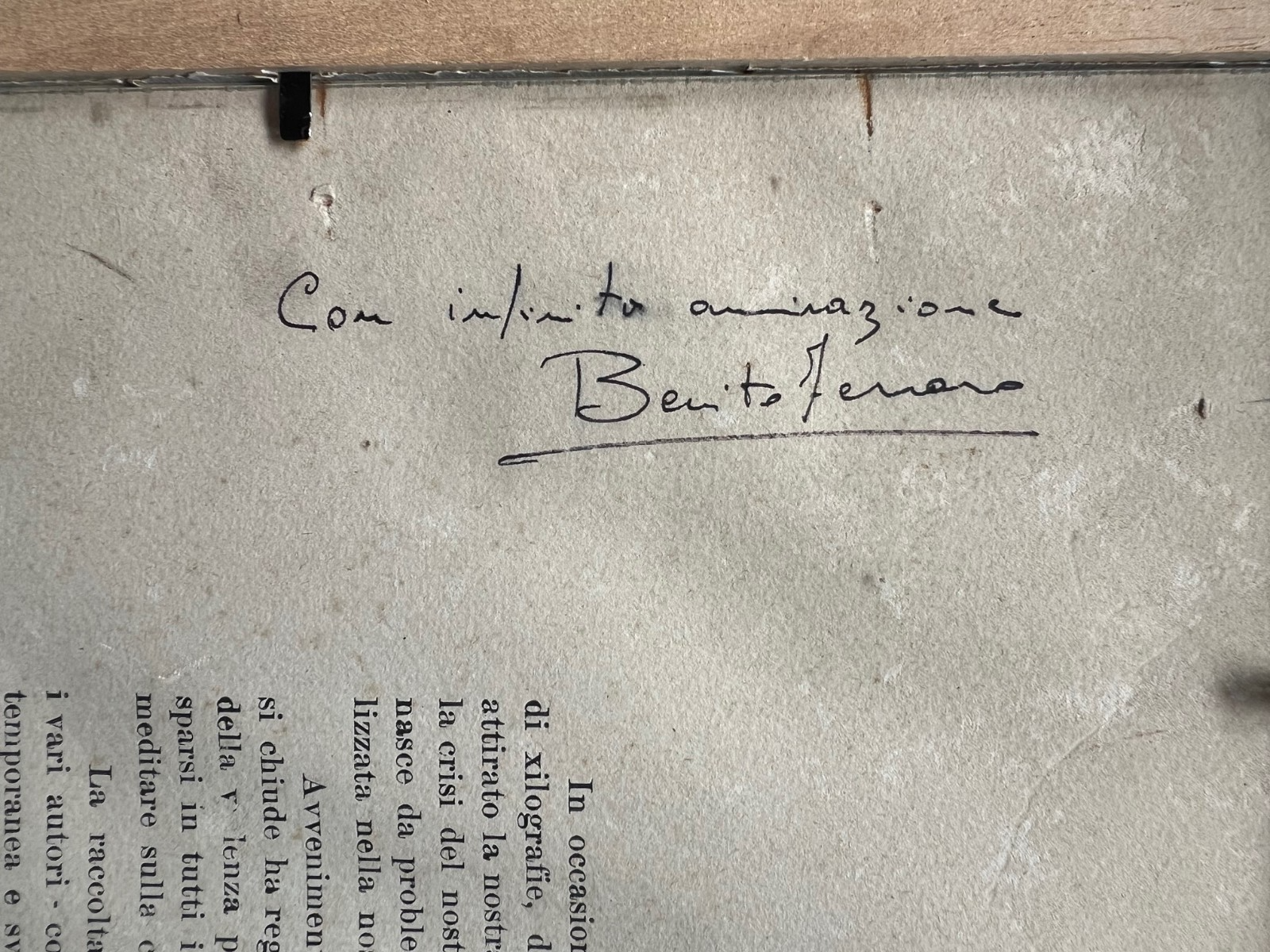 1976 TERREMOTO FRIULI XILOGRAFIA  BENITO FERRARO VICO EQUENSE cm 55 x 40