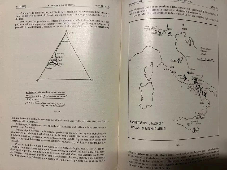GEOLOGIA FRANCESCO PENTA CENTRO DI STUDIO DEI MATERIALI NATURALI LIDOIDI 1954