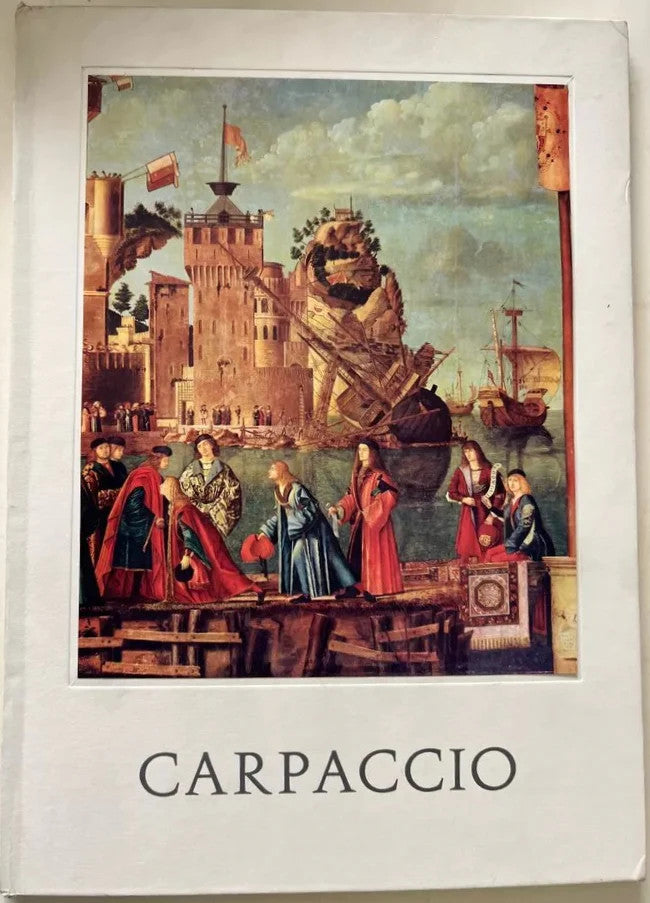 CARPACCIO DI ALESSANDRO CRUCIANI VALLARDI EDITORE 1963 VISMARA TERAPEUTICI
