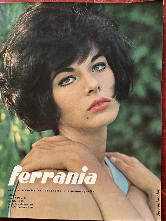 FERRANIA RIVISTA MENSILE DI FOTOGRAFIA E CINEMATOGRAFIA N.5 MAGGIO 1965