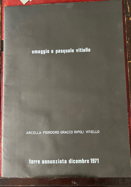 TORRE ANNUNZIATA OMAGGIO A PASQUALE VITIELLO 1971 5 SERIGRAFIE cm 70 X 50