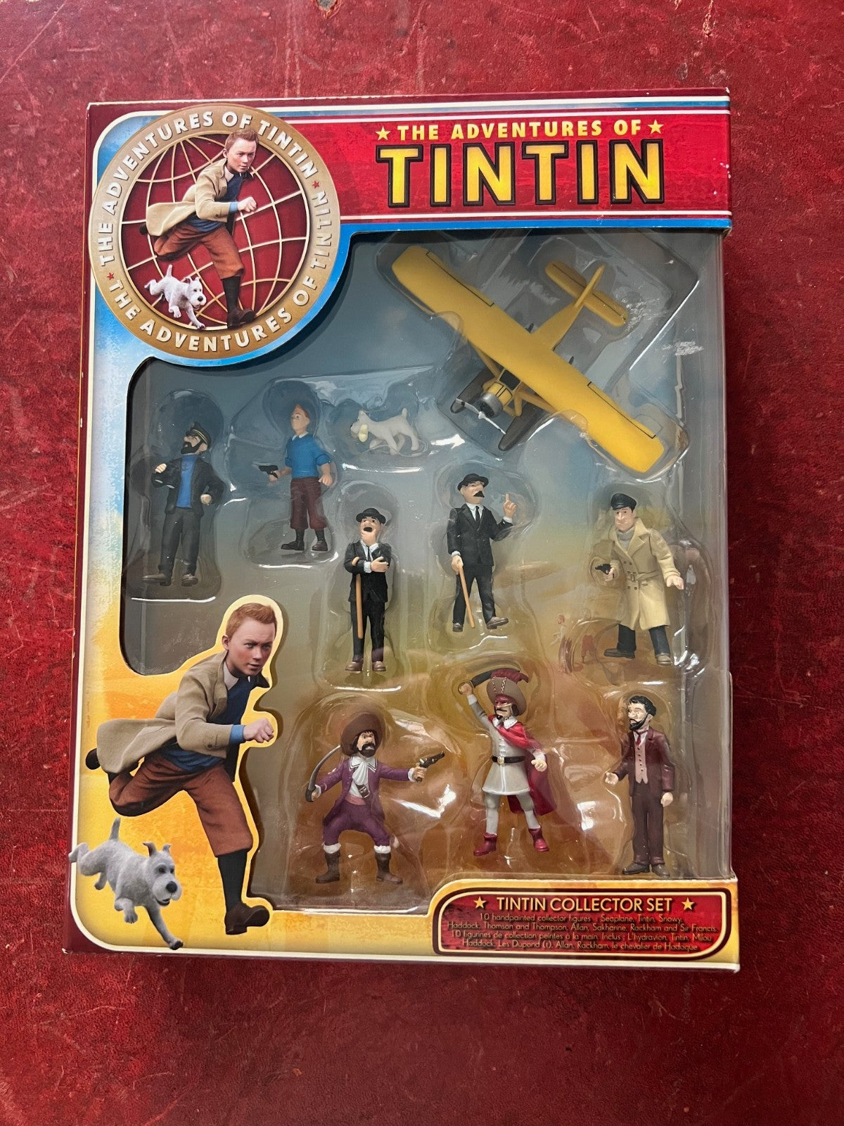 Le avventure di Tintin Set da collezione Plastoy 10 figure da collezione sealed