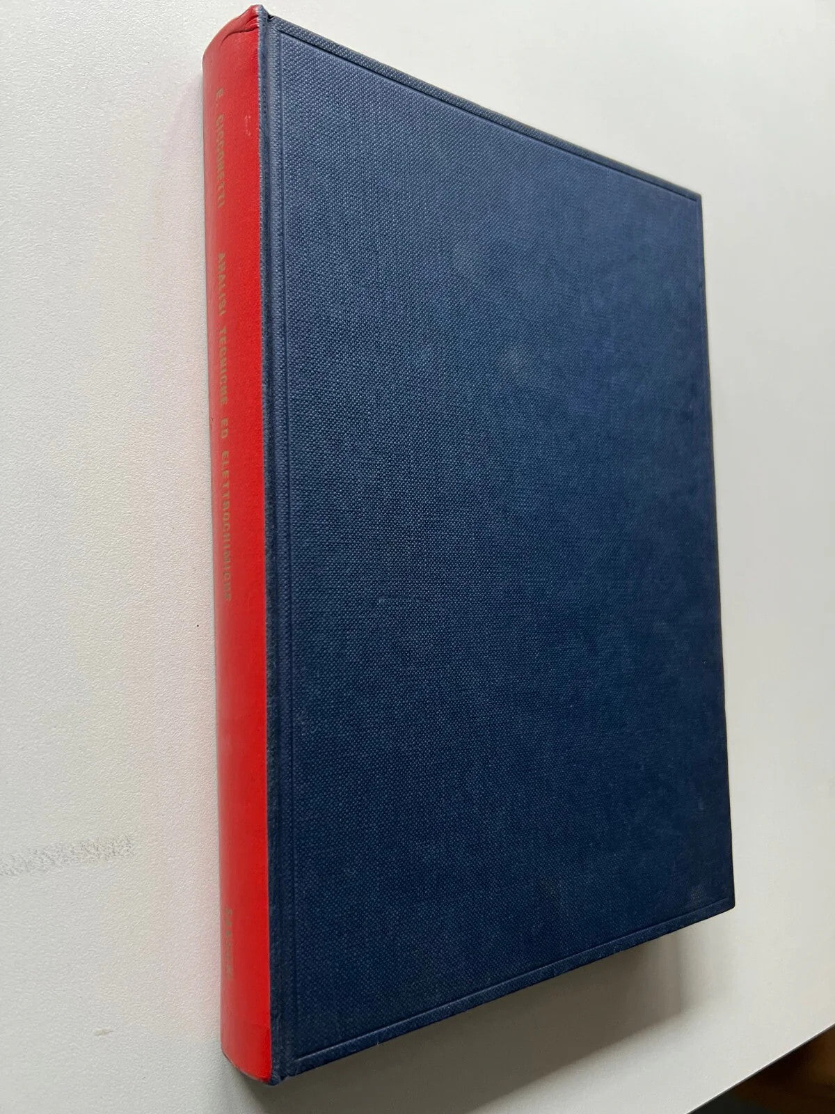 CICCONETTI ANALISI TECNICHE ED ELETROCHIMICHE 1966 SANSONI EDITORE ILLUSTRATO