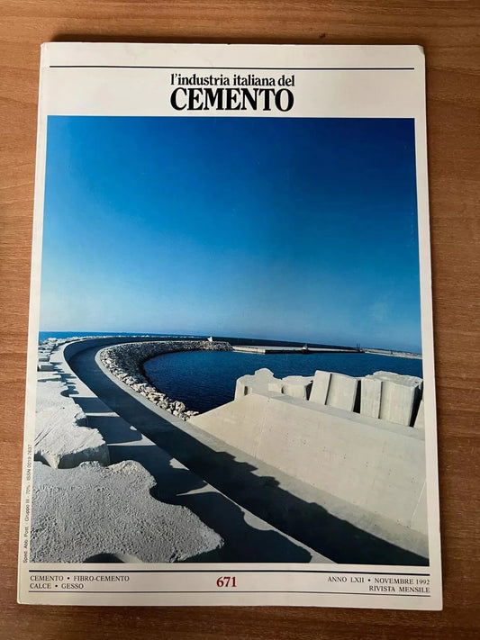 INGEGNERIA RIVISTA L'INDUSTRIA ITALIANA DEL CEMENTO N. 671 NOVEMBRE 1992
