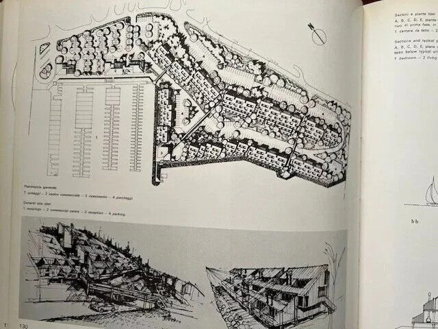 G. ALOI COMPLESSI TURISTICI ESEMPI TECNICI HOEPLI 1980 OTTIMO Architettura